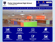 Tablet Screenshot of parkereducational.org